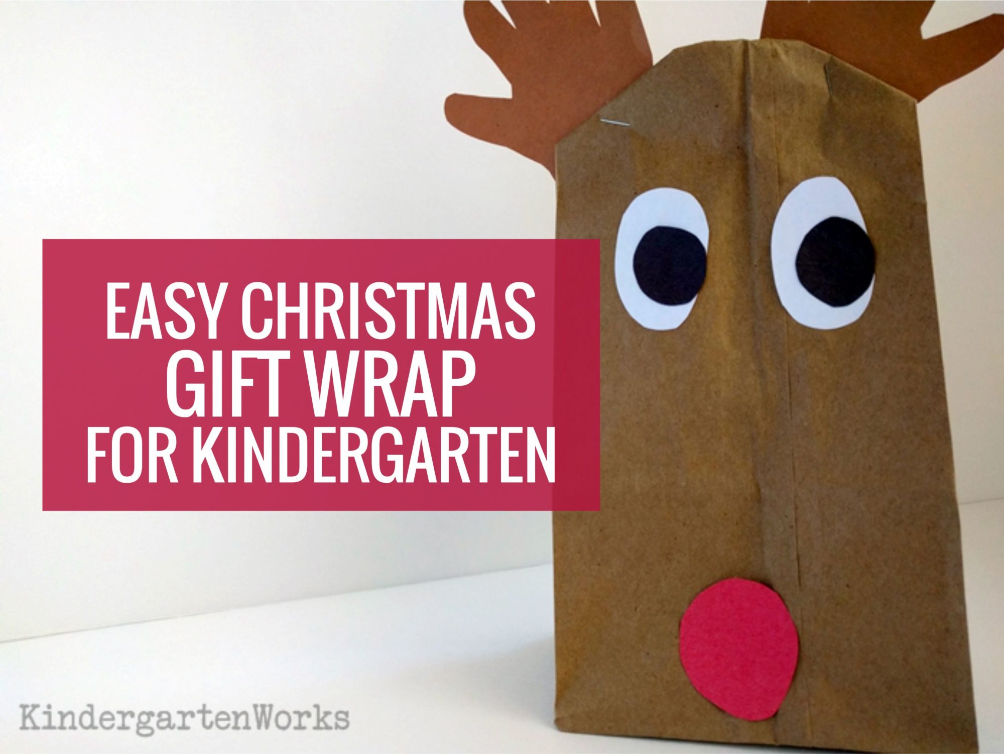 Christmas gift wrap - How to Wrap Chistmas presents in kindergarten