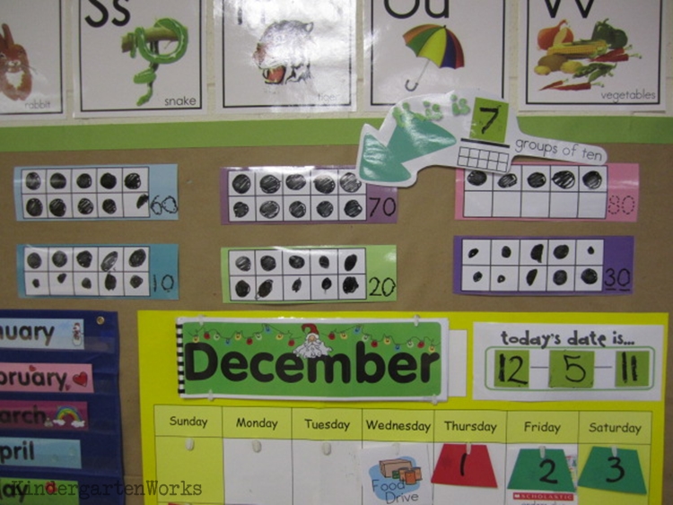 Modifying Calendar Time in Kindergarten – KindergartenWorks