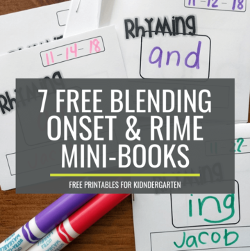Rhyming and Blending Onsets and Rime