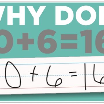 why does 10+6=16? - KindergartenWorks