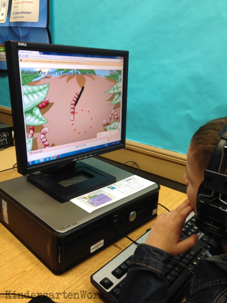 the technology zone {online math games collections} KindergartenWorks