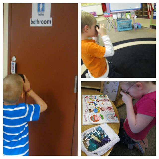 detective literacy center - read and write the room