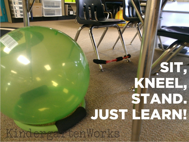 Alternative Seating in Kindergarten - 6 Frequently Asked Questions