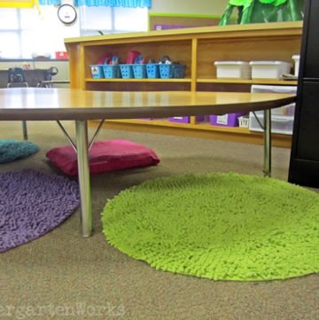 brightly colored and cohesive {creating a classroom color scheme}