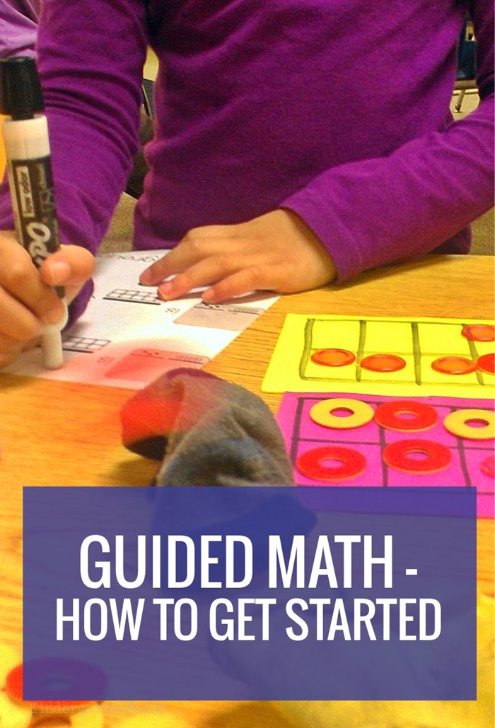 Guided math - how to get started in kindergarten