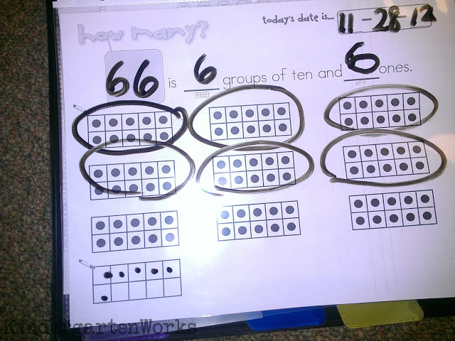 How to Teach Decomposing and Composing Numbers - Use dry erase workmats to easily practice the skill during calendar time in a variety of formats. That way they don't learn it just looks one way!