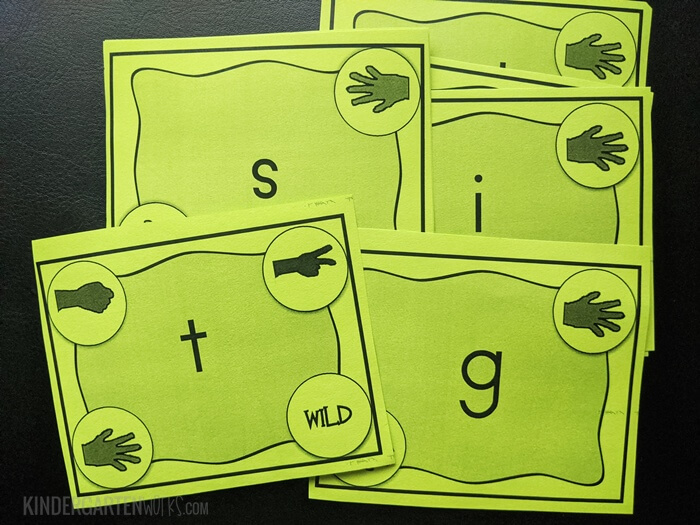 Rock Paper Scissors Alphabet War Cards for Kindergarten