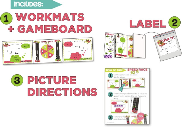 KindergartenWorks: making 5 fluency ideas and games