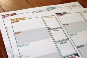 Teacher Planning Weekly To Do List – KindergartenWorks