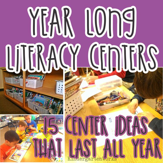 How to Create Smart Literacy Centers that Last All Year