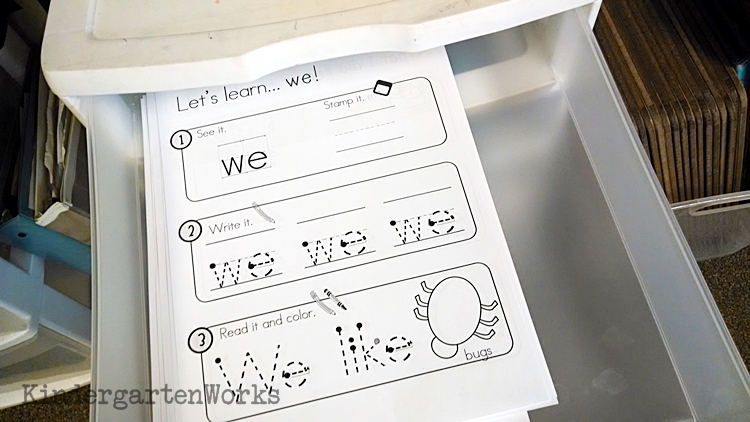 ABC Center - See, Stamp, Write and Explore - KindergartenWorks