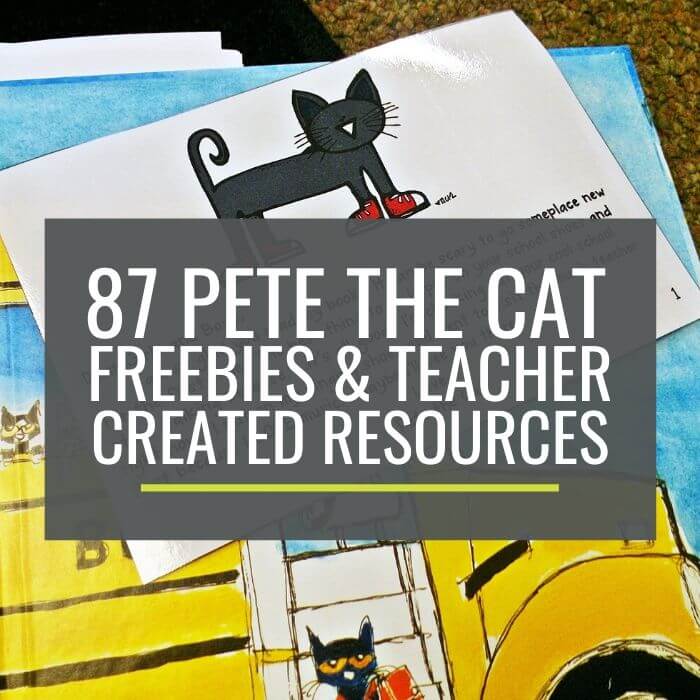 Who doesn't love Pete the Cat and free? These are awesome for kindergarten!
