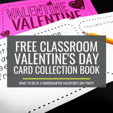 Valentine's Day Card Collection Book