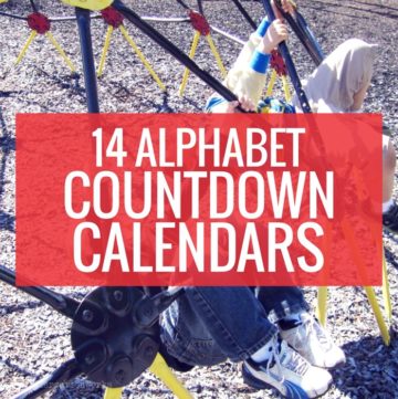 14 ABC Countdown Calendars - KindergartenWorks