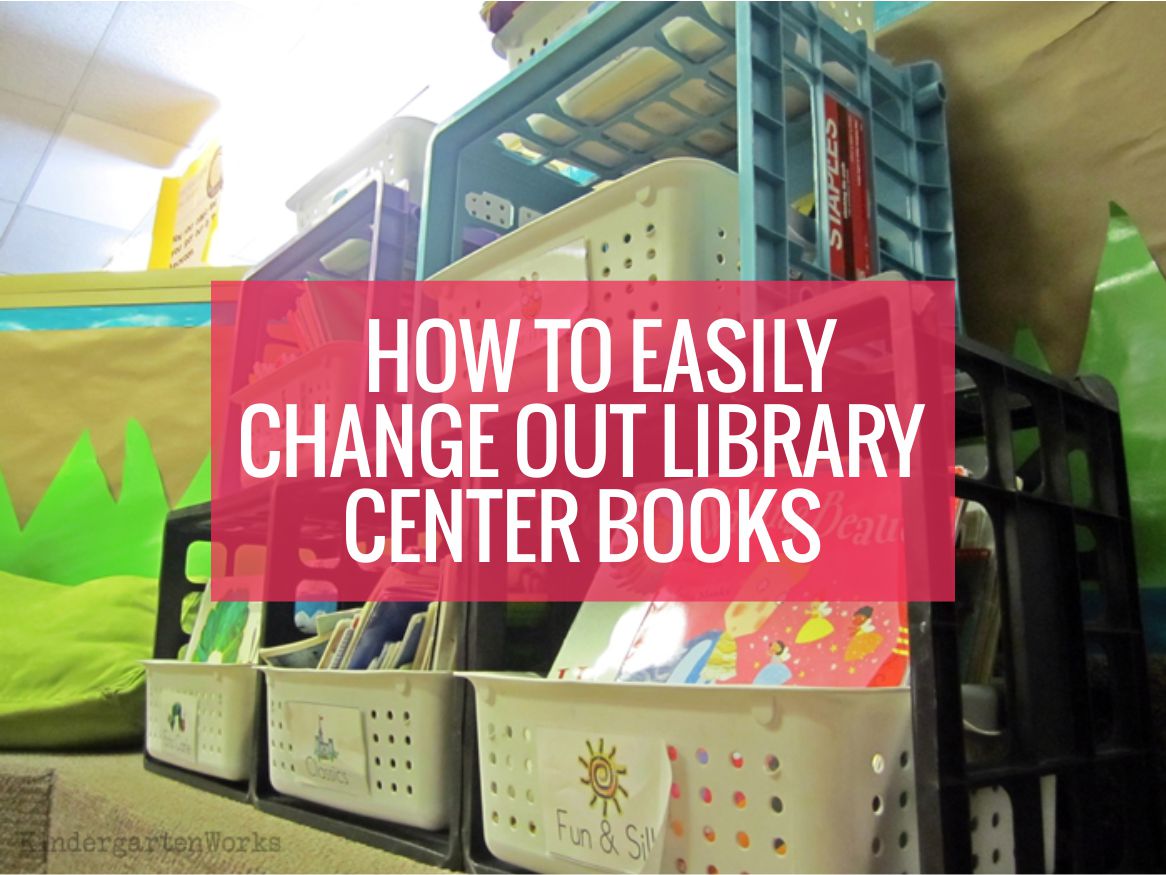 How to Easily Change Out Library Center Books
