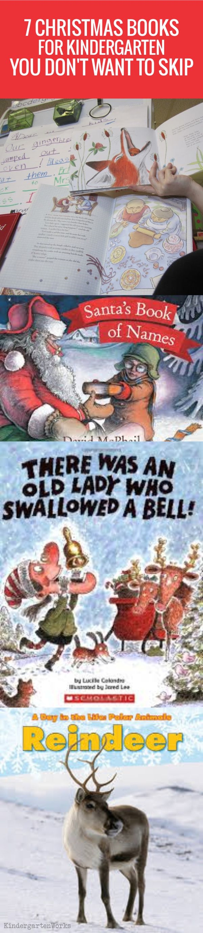 7 Christmas Books for Kindergarten You Don't Want to Skip - this list is perfect for my classroom