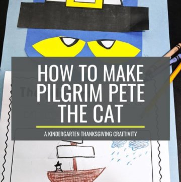 How to Make a Pete the Cat Thanksgiving Activity - easy peasy