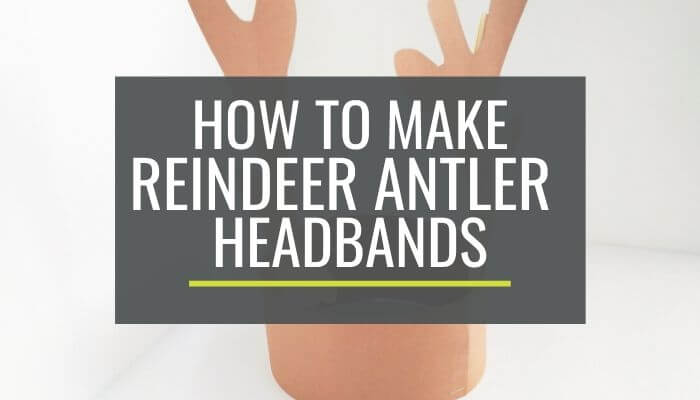 Cute and Free Printable Reindeer Antler Headbands