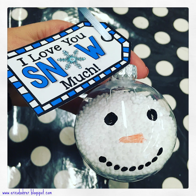 Cute snowman Christmas bulb Cute snowman Christmas bulb