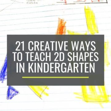 How to teach 2D shapes in kindergarten - Creative Ways to Make Teaching 2D Shapes Happen