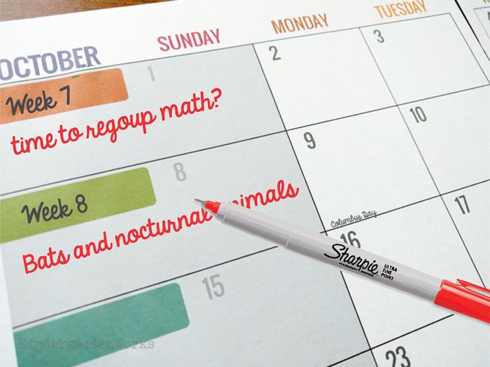 Ways to use teacher planning calendar - planning the school year