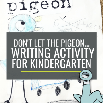 Don't Let the Pigeon Writing Activity