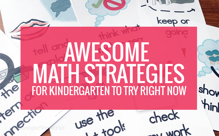 Awesome Math Strategies for Kindergarten to Try Right Now