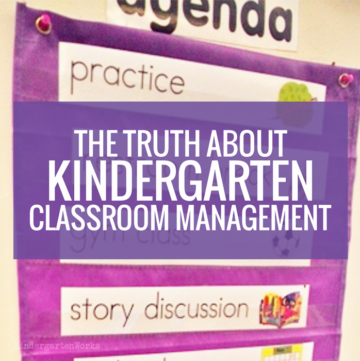 The Truth About Kindergarten Classroom Management - classroom management for normal teachers