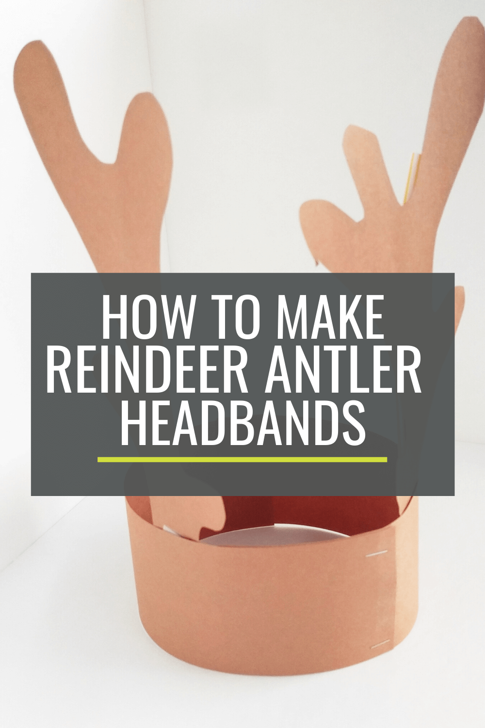 How to Make a Reindeer Antler Headband Craft