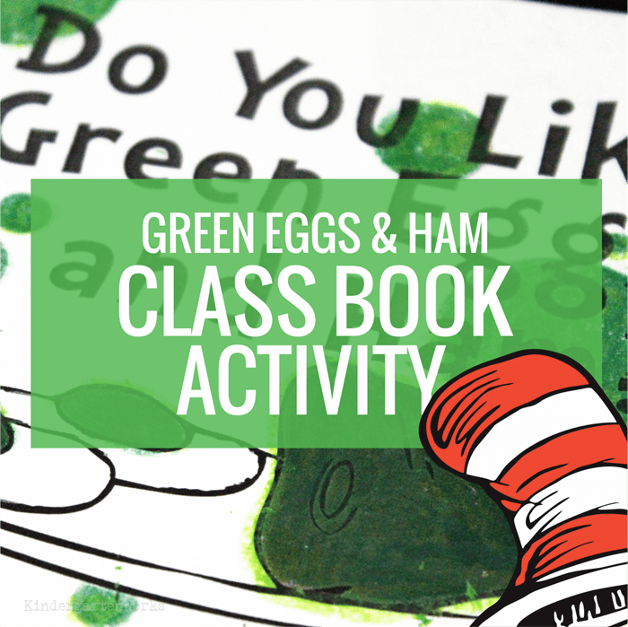 green eggs and ham class book activity