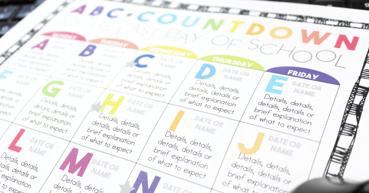 Make Your Own ABC Countdown Calendar And Ideas For What To Do Each Day Make Your Own ABC Countdown Calendar And Ideas For What To Do Each Day