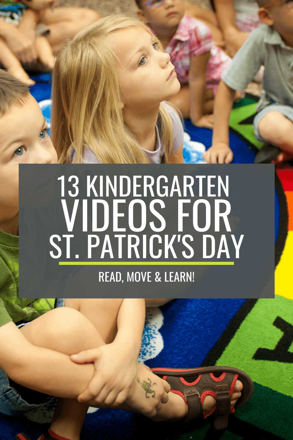 13 Kindergarten Videos for St. Patrick\'s Day – Read, Move and Learn!