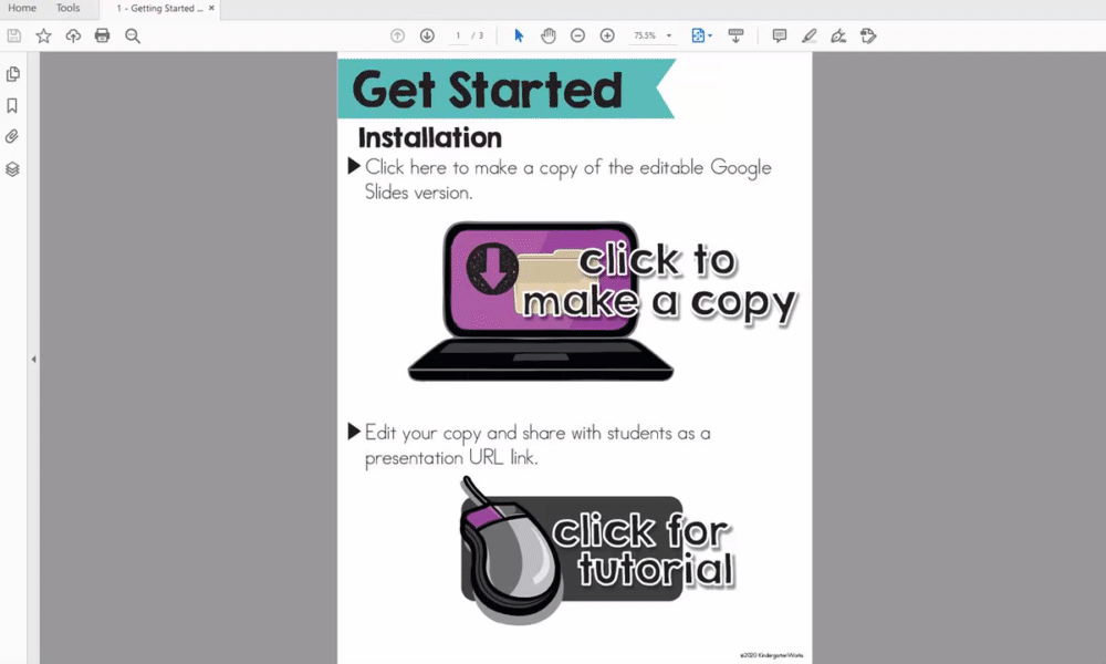 Computer Lab Lesson Plans Tutorial – KindergartenWorks
